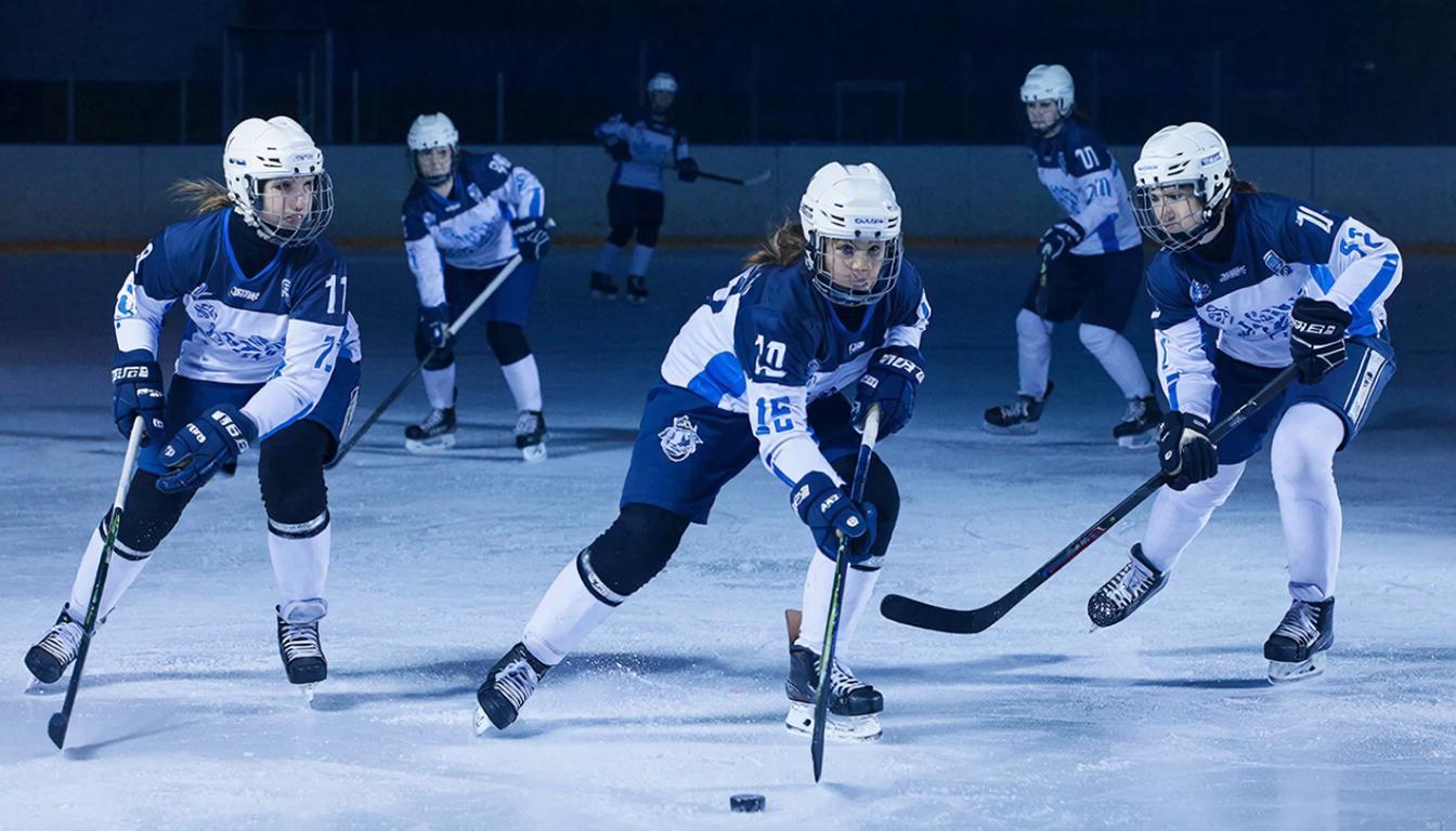 Хрупкие вне льда, львицы на льду: Как хоккей делает девочек сильнее, а не жёстче