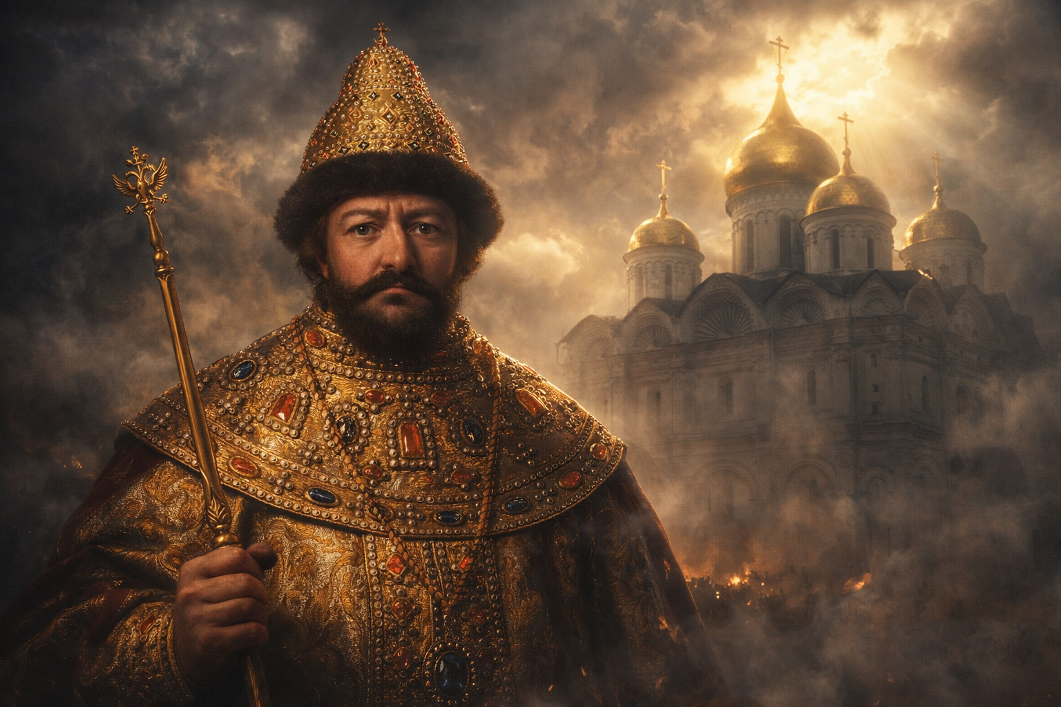 Сидячий скелет и проклятие династии: почему Бориса Годунова похоронили не по-христиански