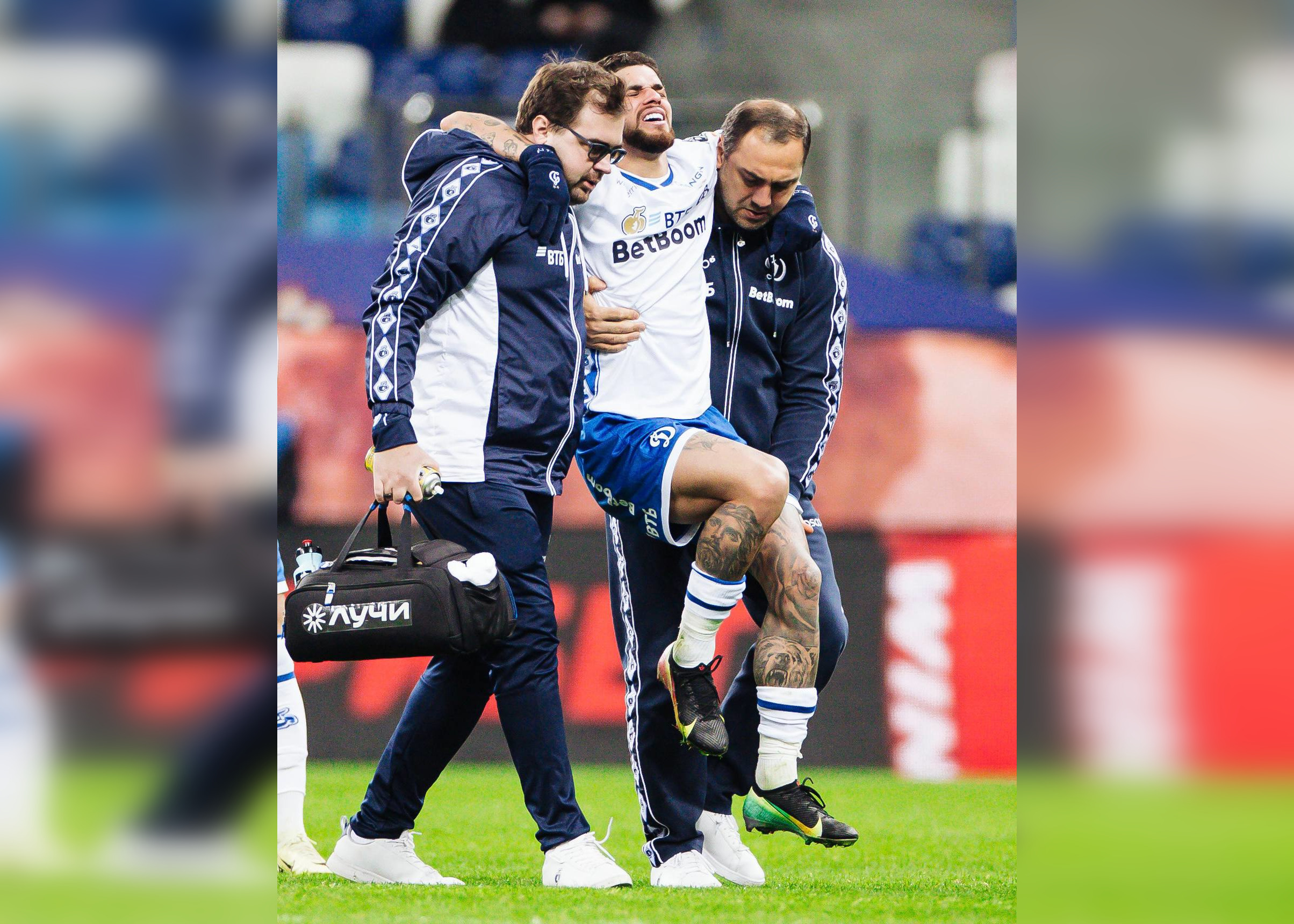 Футболист &laquo;Динамо&raquo; Рубенс выбыл до конца сезона из-за травмы голеностопа
