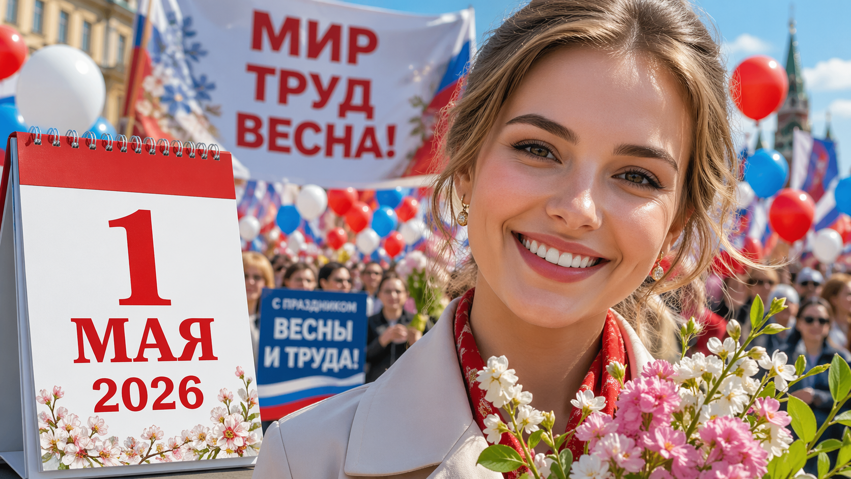 1 мая 2026: как отдыхаем, история и традиции Праздника Весны и Труда, мероприятия в Москве и погода
