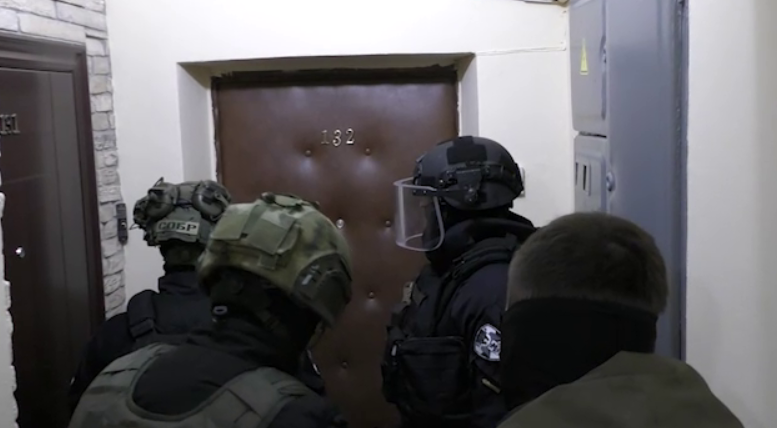 Опубликовано видео задержания планировавших теракт против руководителей РКН