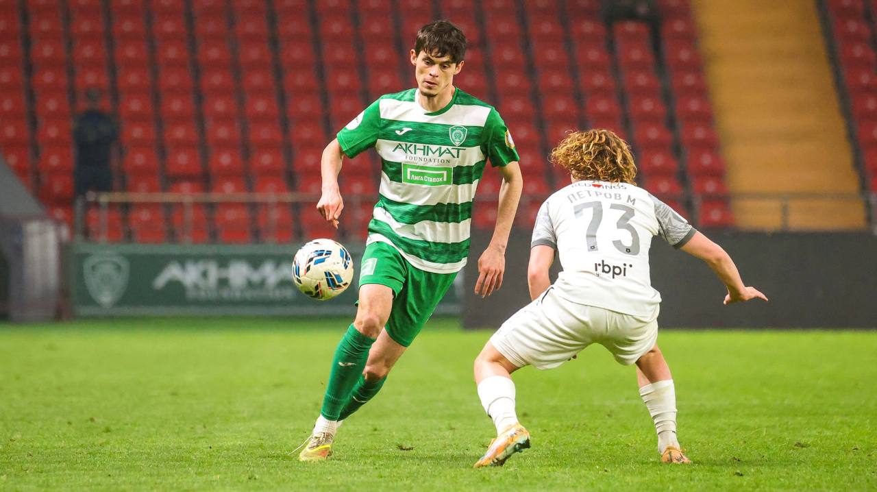 &laquo;Ахмат&raquo; и &laquo;Балтика&raquo; сыграли вничью в матче чемпионата России по футболу