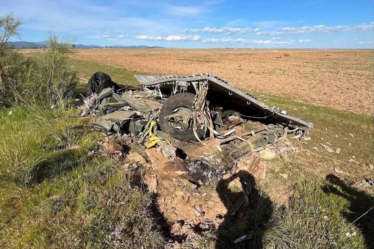 Военные НАТО уронили с высоты 300 метров боевую машину стоимостью &euro;600 000