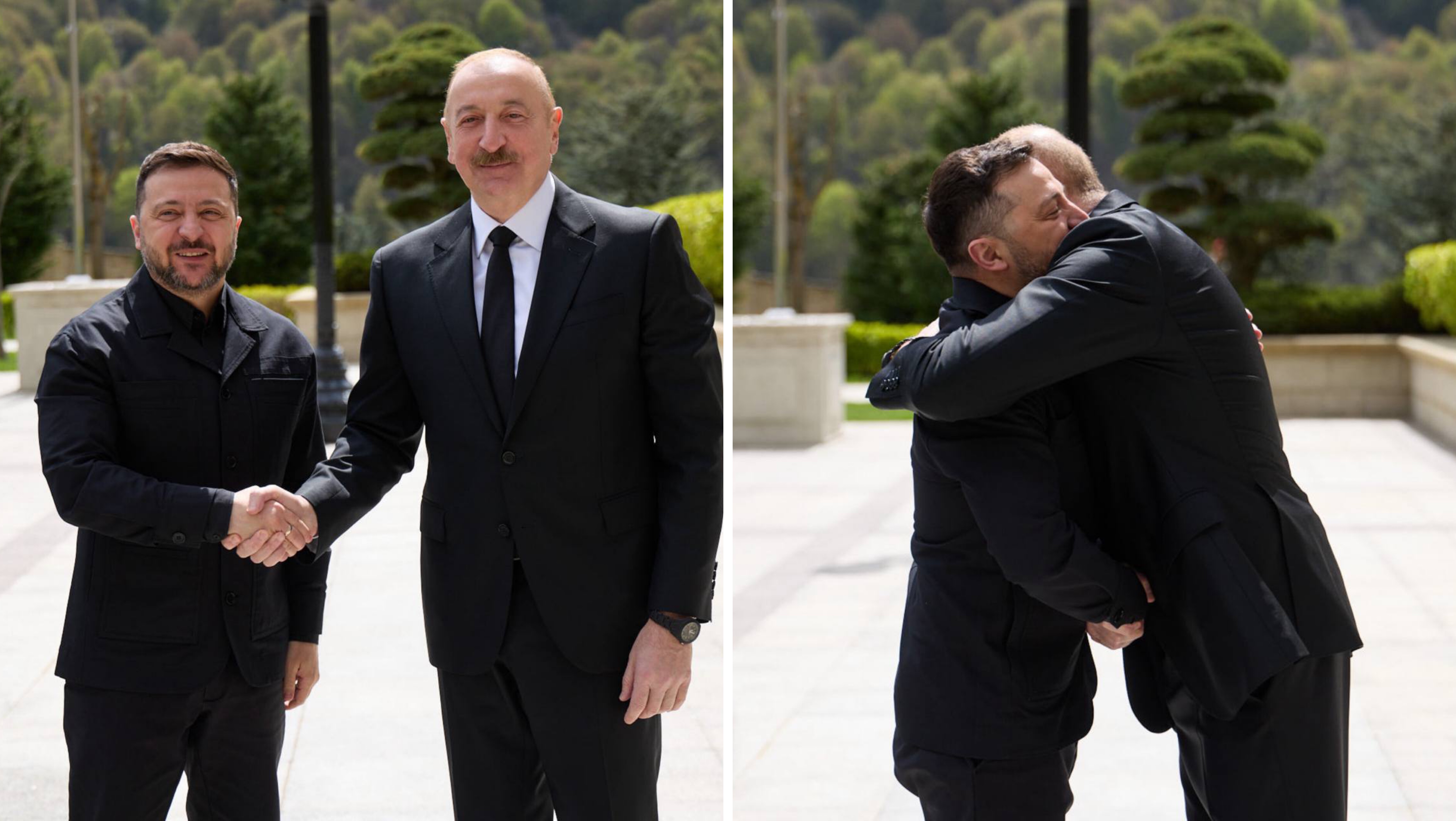 Зеленский впервые с начала СВО уехал в Азербайджан после массированного удара РФ