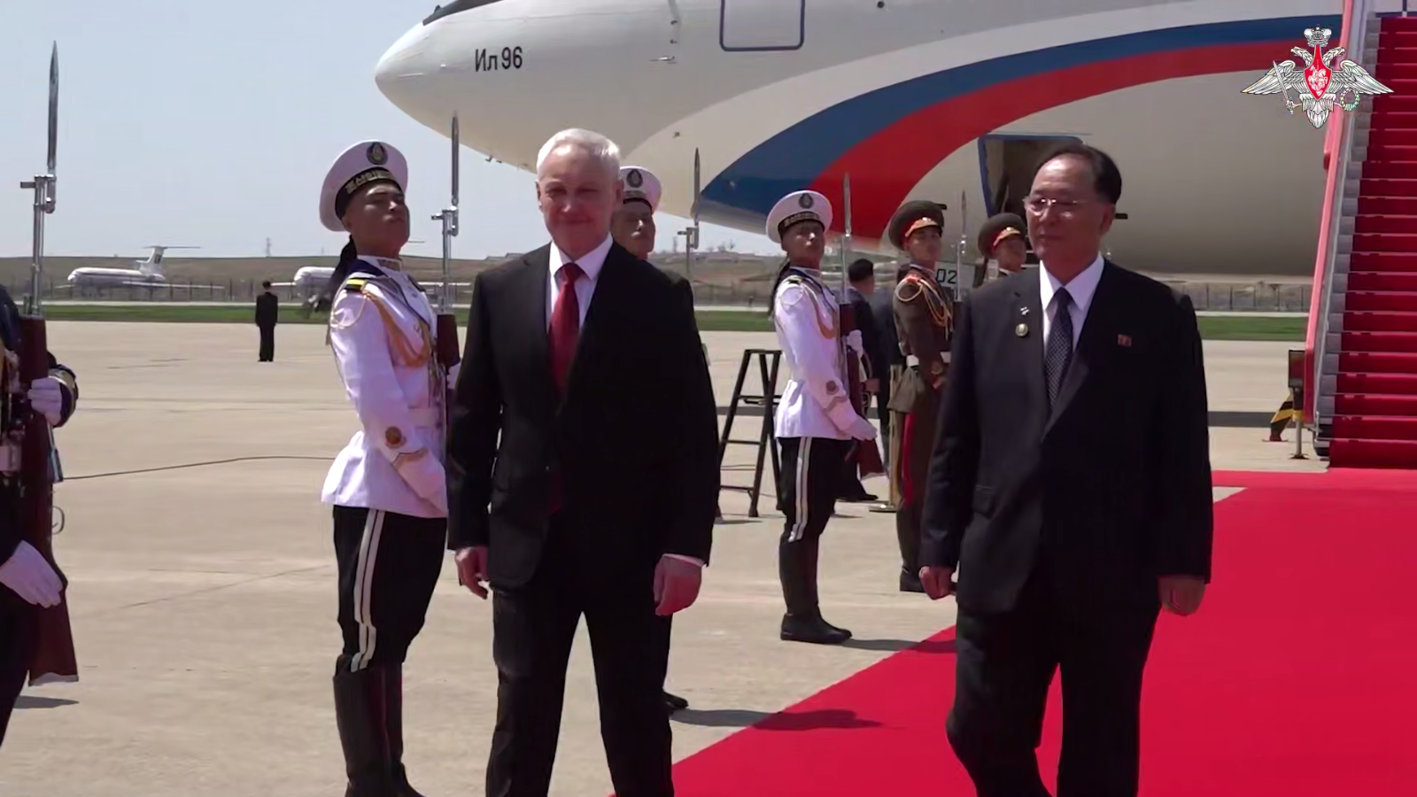 Министр обороны России Андрей Белоусов прибыл с рабочим визитом в КНДР