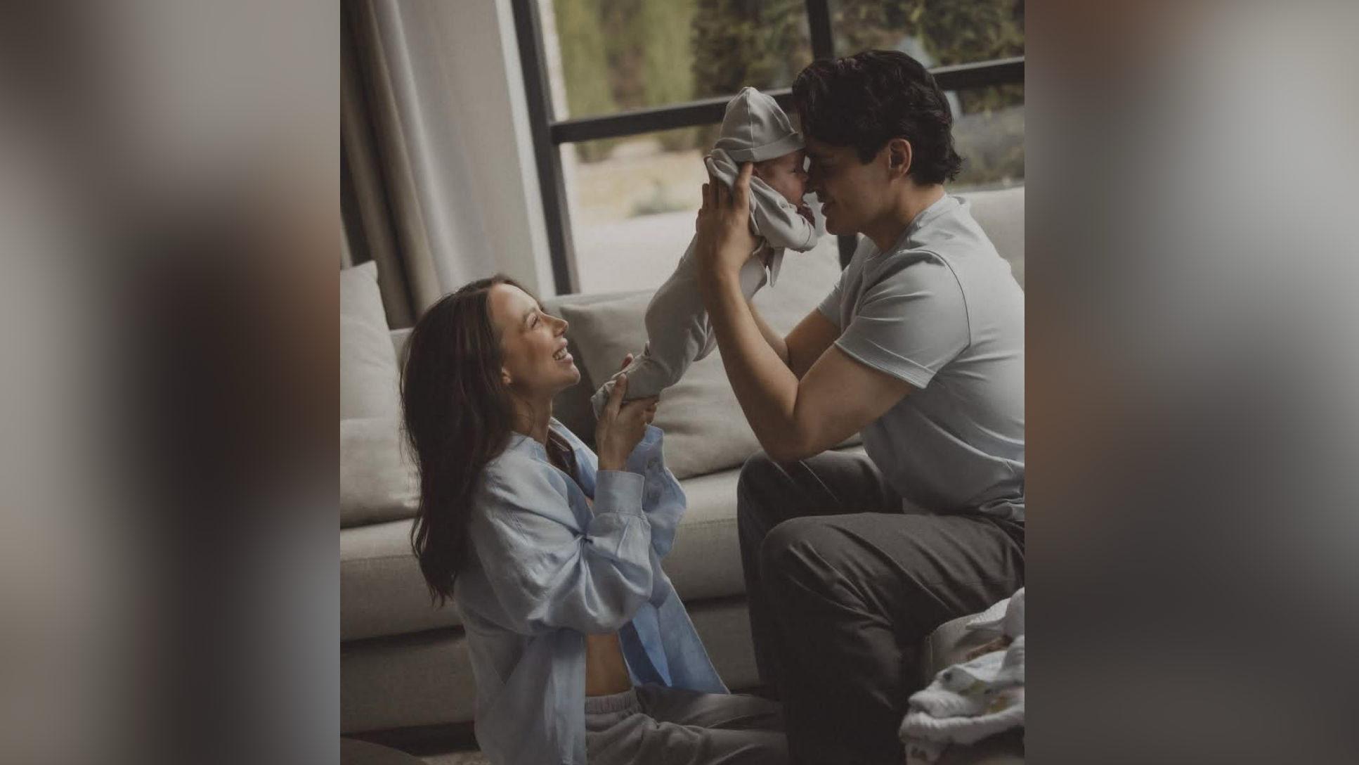 Жених Лерчек заявил, что рождение сына спасло ей жизнь