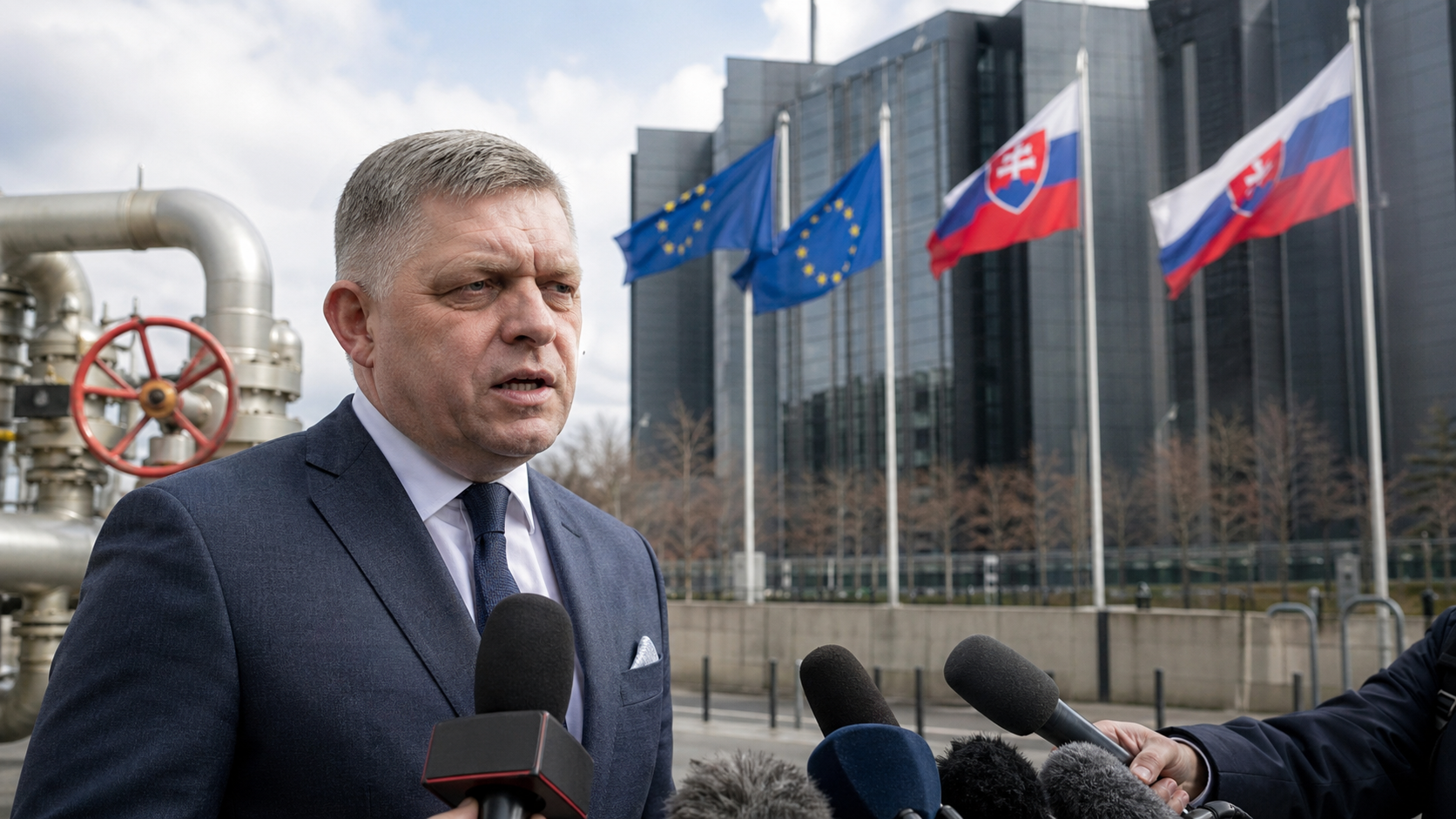 Словакия пошла в суд из-за российского газа: Фицо назвал это защитой интересов