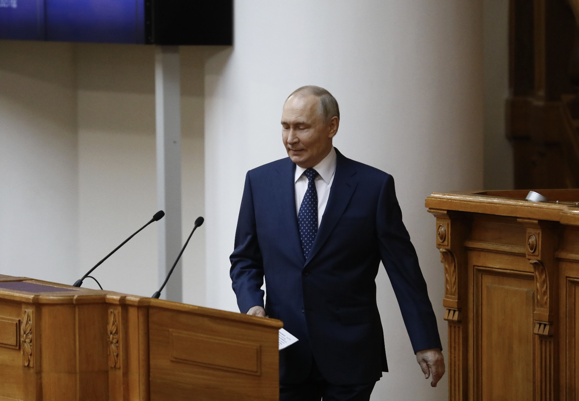 Путин поприветствовал участников Открытого диалога в НЦ «Россия»