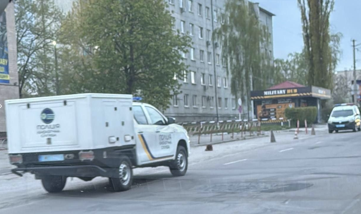 Граната взорвалась в Белой Церкви у здания ТЦК