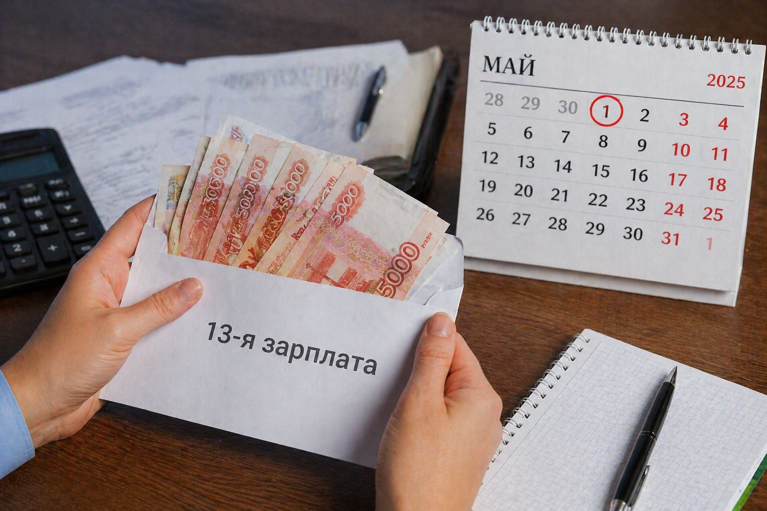 Россиянам предложили выплачивать 13-ю зарплату к 1 мая
