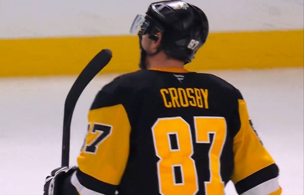 Кросби поднялся на 7-е место в списке лучших бомбардиров в истории НХЛ