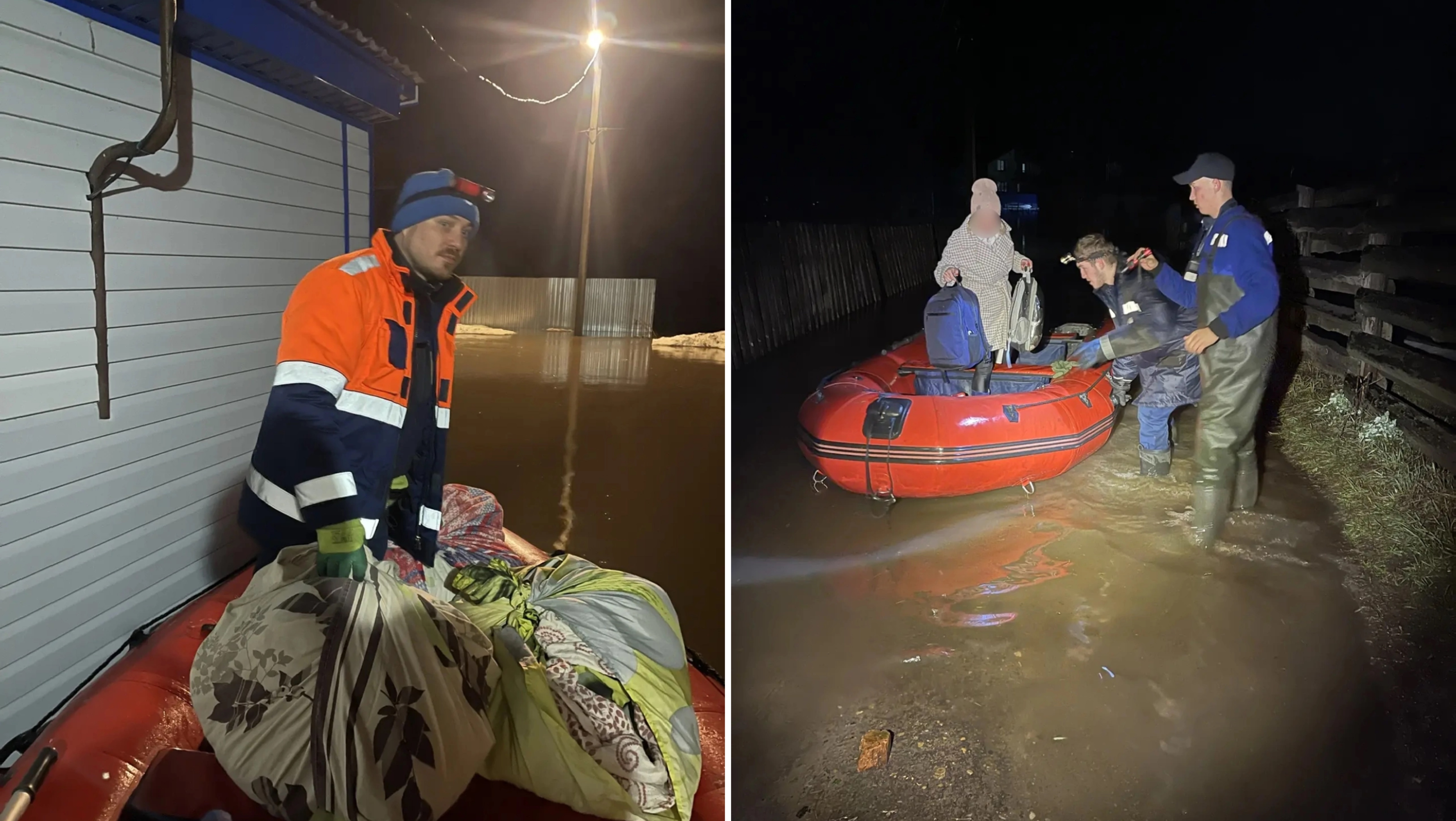 В Приволжье спасателей привлекли к эвакуации людей из-за сильного паводка