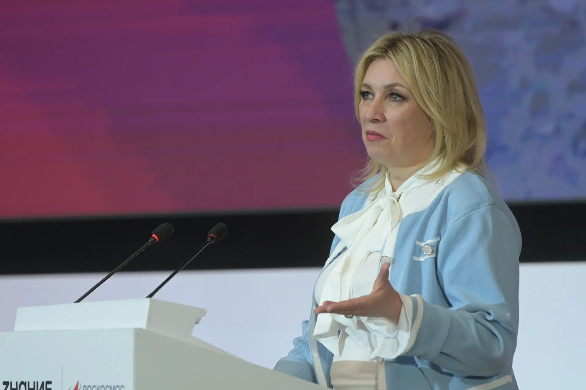 Захарова: Киев открыто радуется охоте ВСУ на женщин и детей на территории России