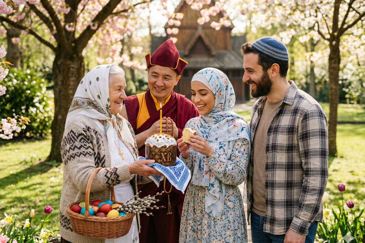 Праздник для всех: можно ли мусульманам, иудеям и буддистам есть пасхальные угощения
