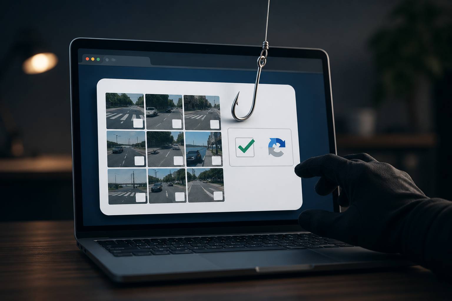 Россиян предупредили о новой уловке мошенников под видом Captcha