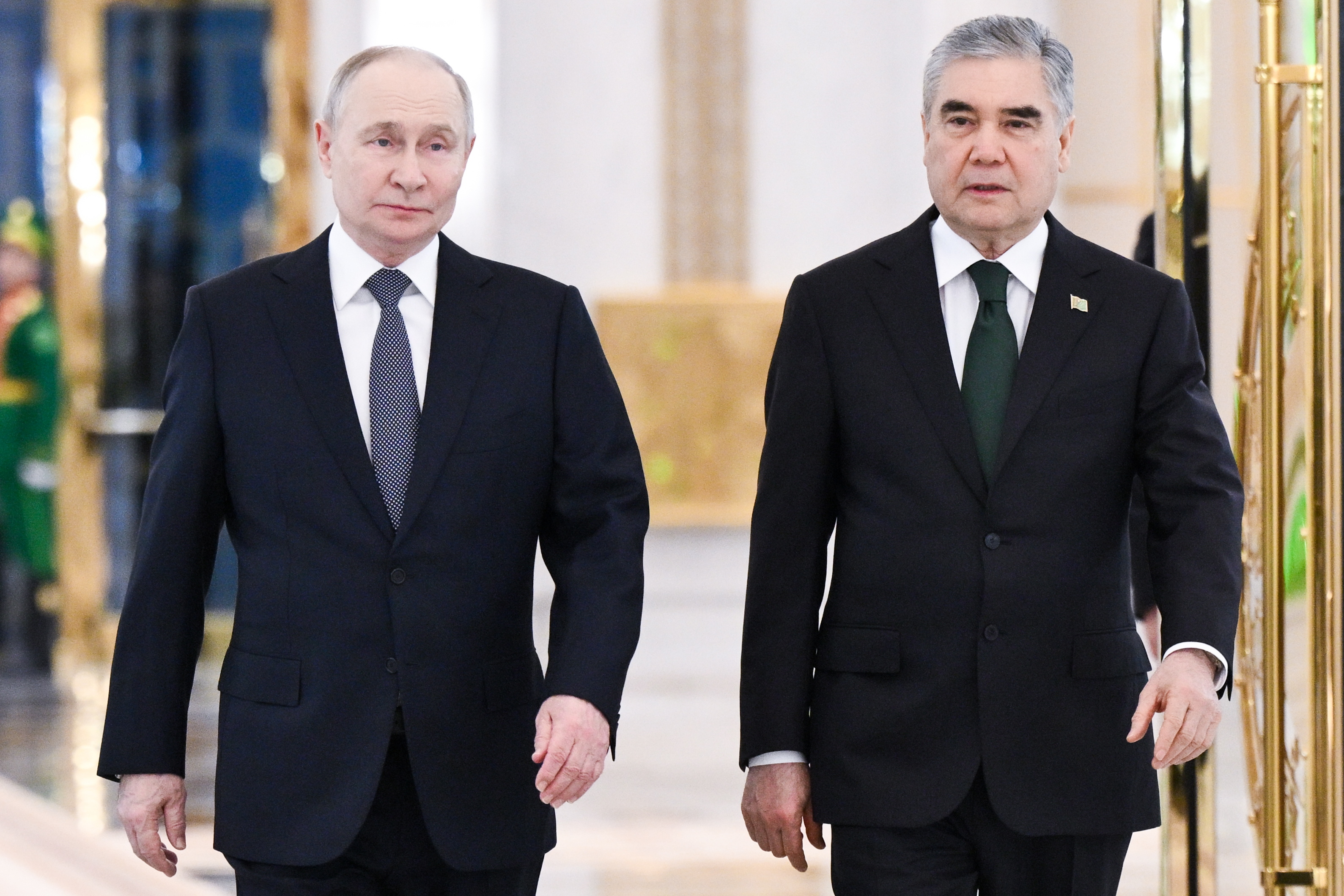 Путин и Бердымухамедов обсудили стратегическое партнёрство РФ и Туркмении