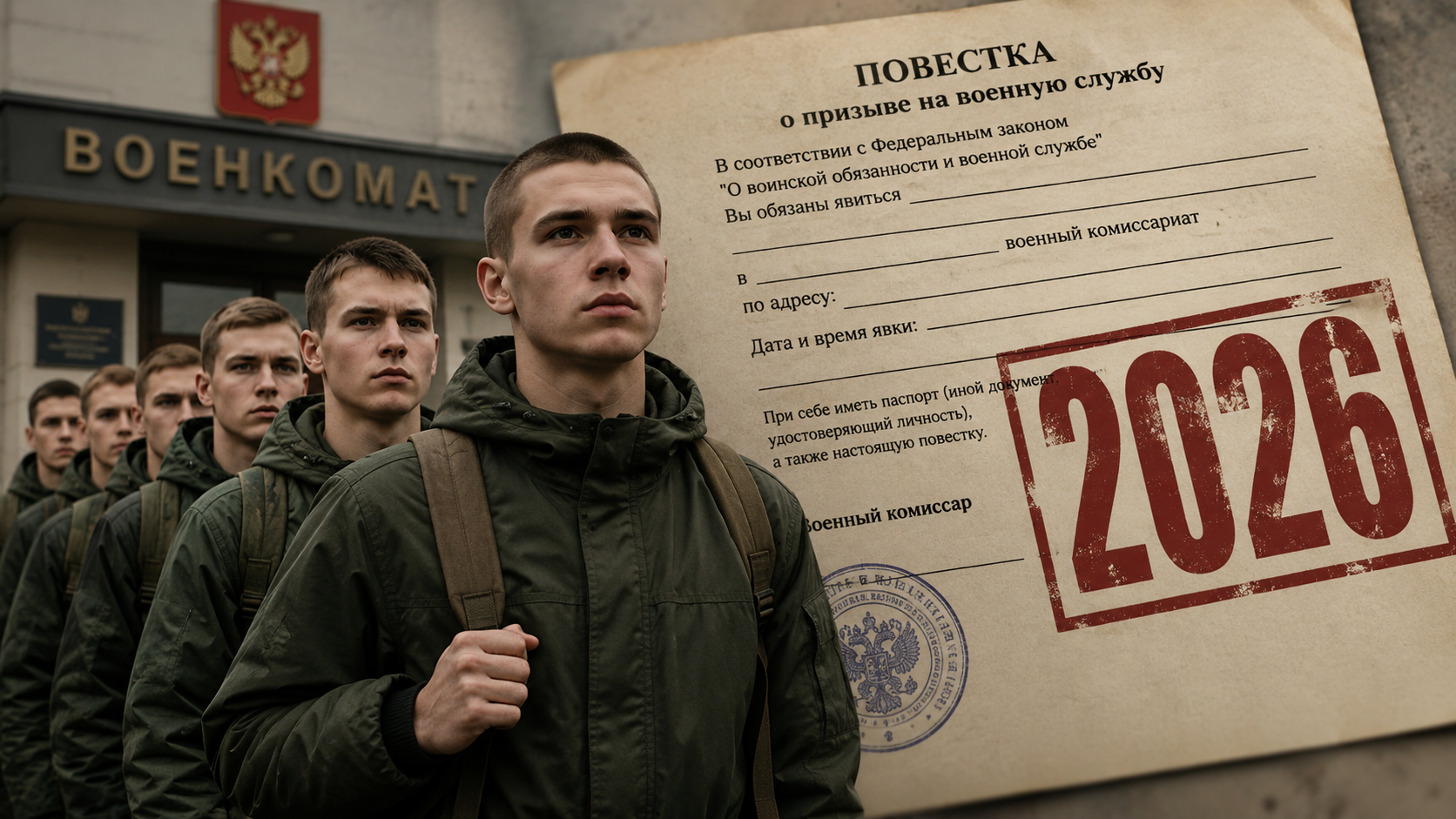 Кому служить, а кому бежать за справкой? Разбор новых правил призыва в 2026 году