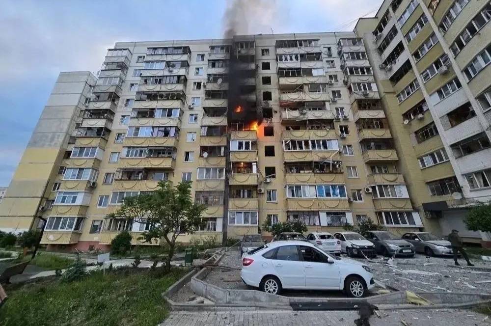 Число пострадавших при атаке БПЛА на Белгород выросло до девяти