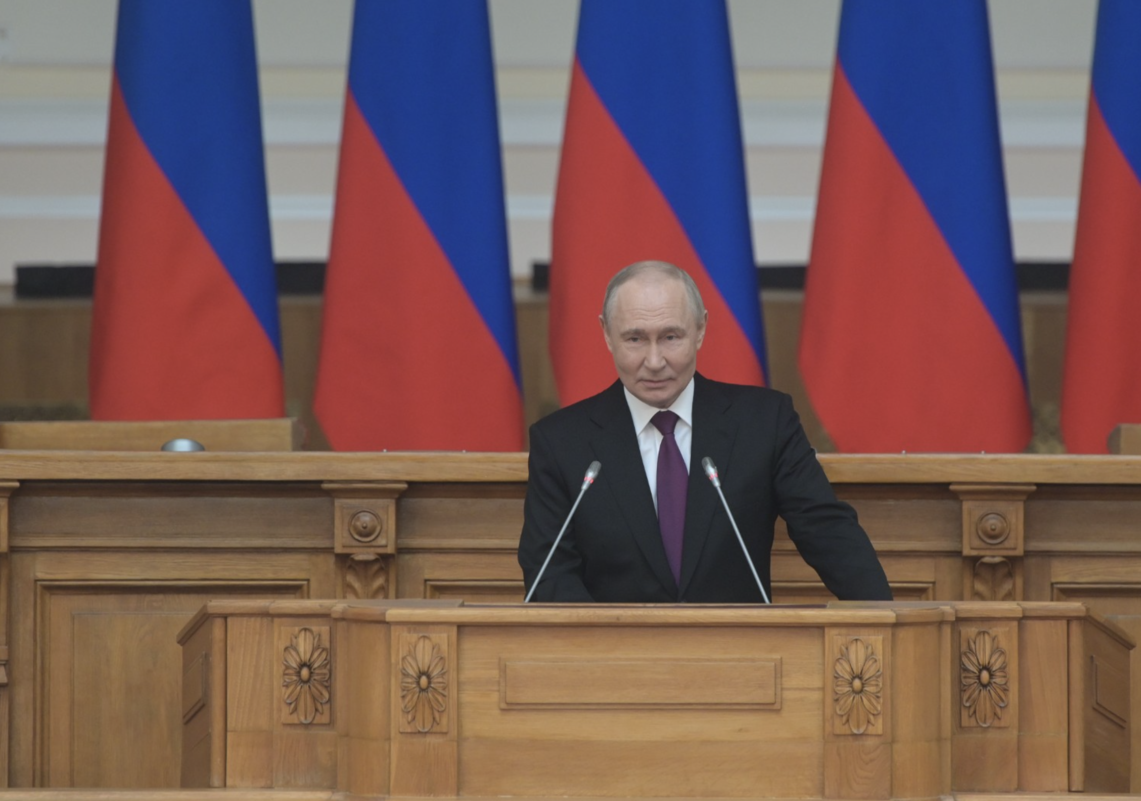 Путин: РФ будет поддерживать ядерную триаду на достаточном уровне