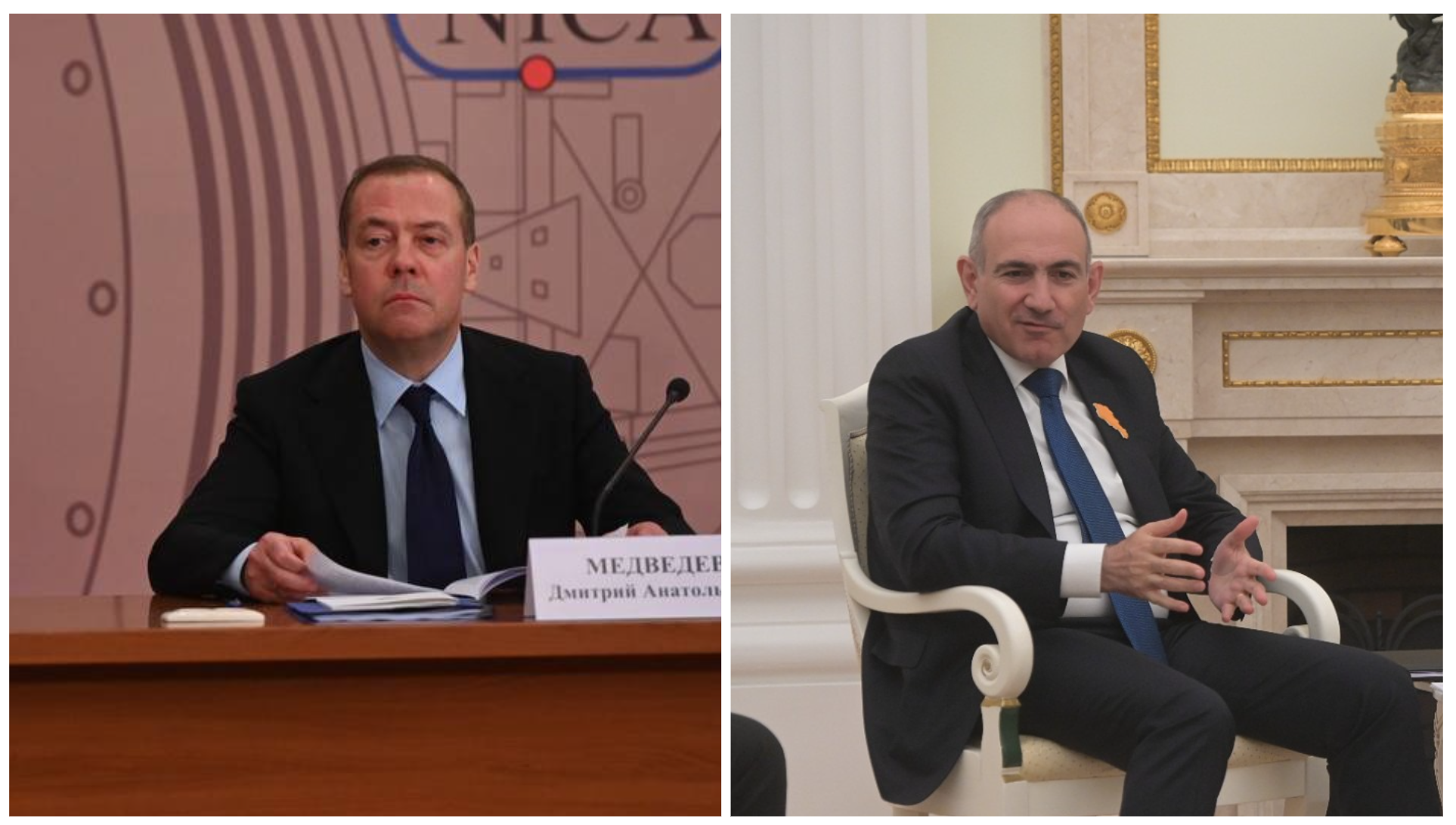Медведев предложил Пашиняну начать переговоры о СПГ с США

