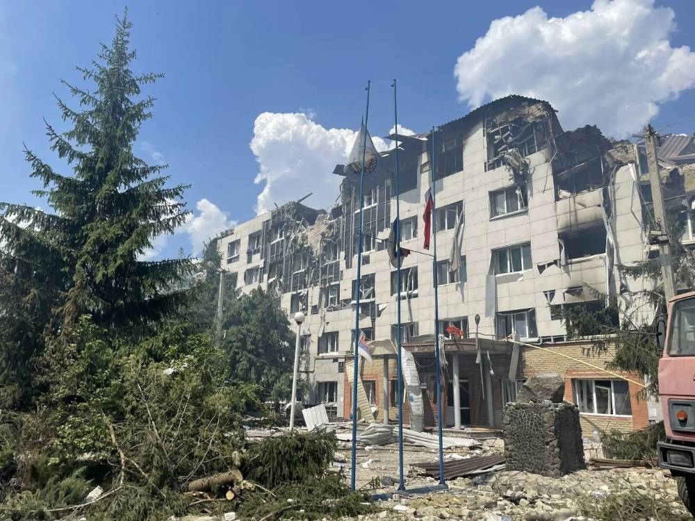 Студенты в Старобельске помогали раненым, которые не могли спастись сами