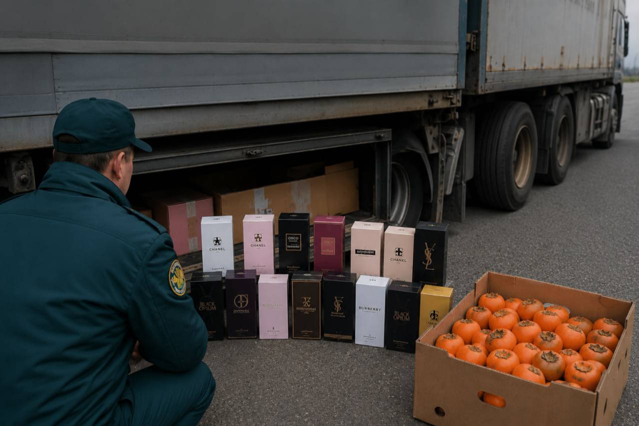 Суд в Дагестане конфисковал 273 флакона люксовых духов из фуры с хурмой