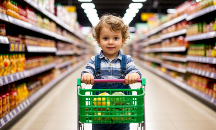 В России подсчитали стоимость недельной продуктовой корзины на ребёнка