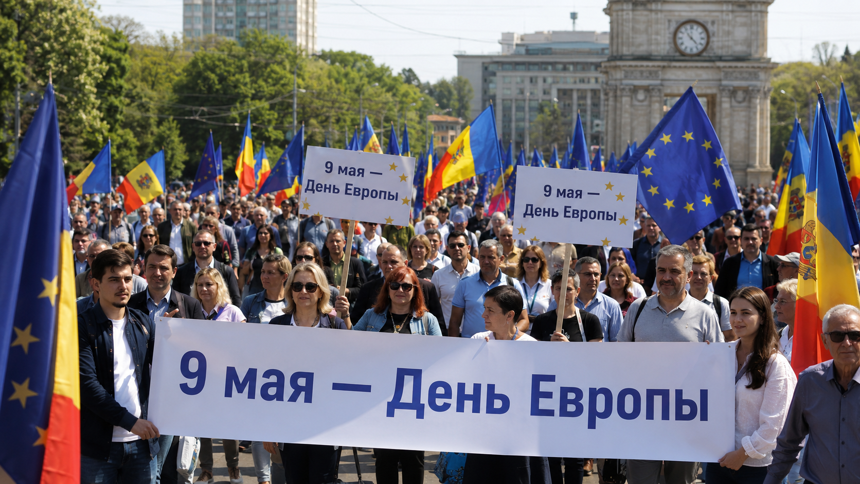 В Молдавии 9 мая будут отмечать День Европы вместо Дня Победы