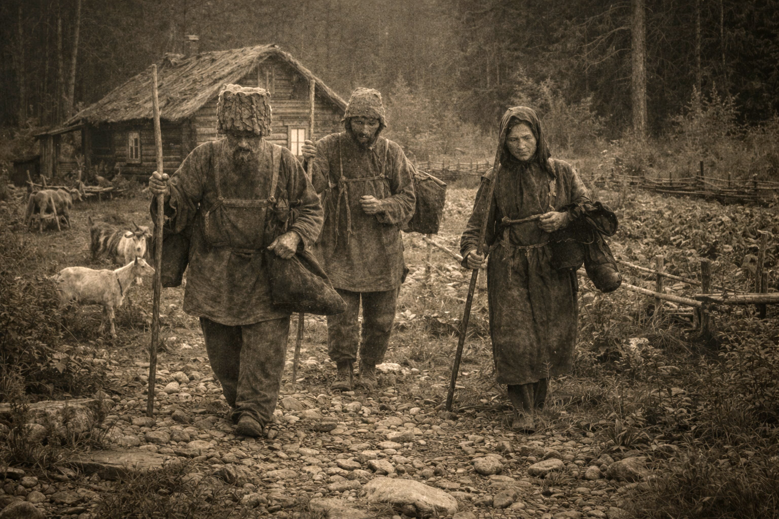 Они похоронили себя в сибирской тайге! Как семья Лыковых прожила в лесу 42 года в полной изоляции?