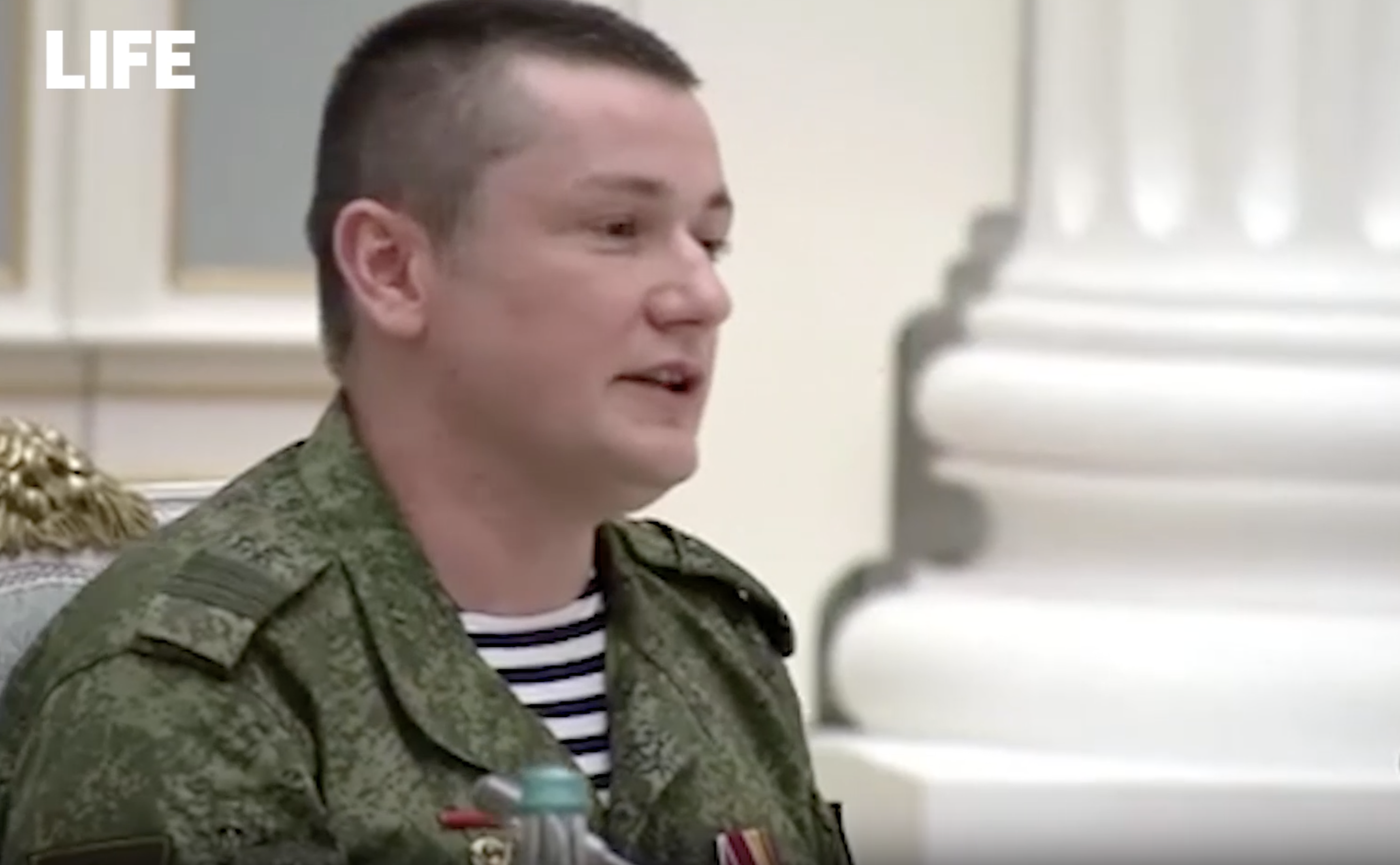 Российский боец обратился к Путину в Кремле после приказа &laquo;Работайте, братья&raquo;