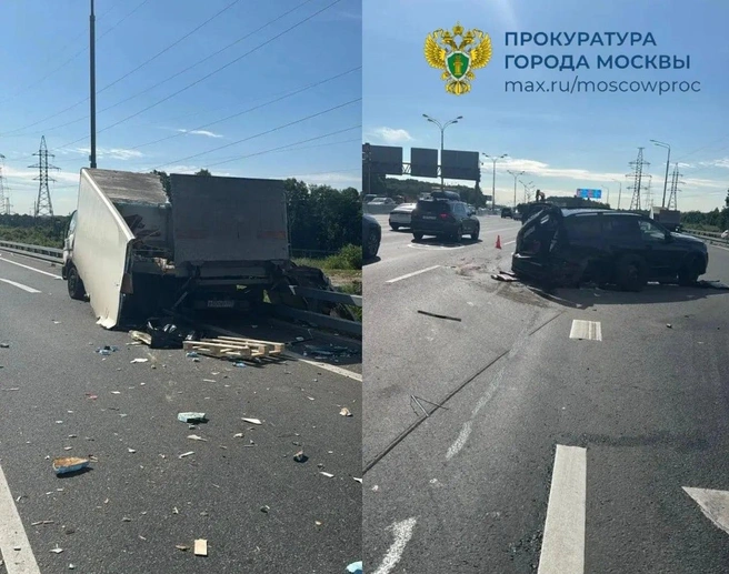 Вышел из машины и погиб: На МКАД водителя &laquo;Мерседеса&raquo; сбила насмерть проезжавшее мимо авто
