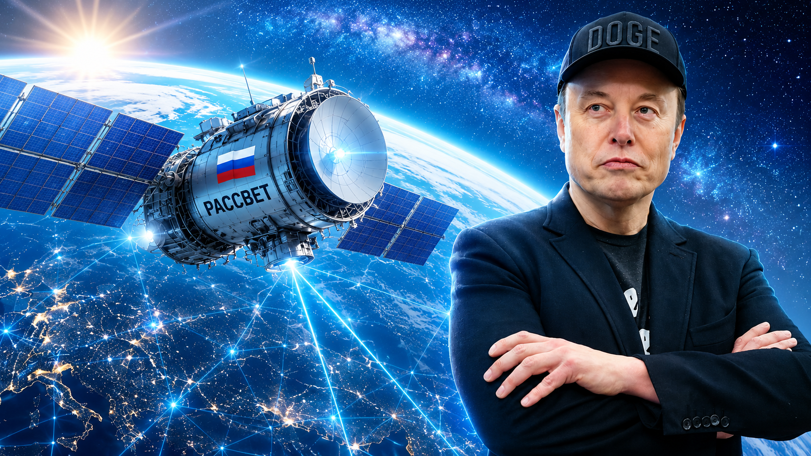 Маску будет больно в космосе: чем российский &laquo;Рассвет&raquo; уделает Starlink на орбите

