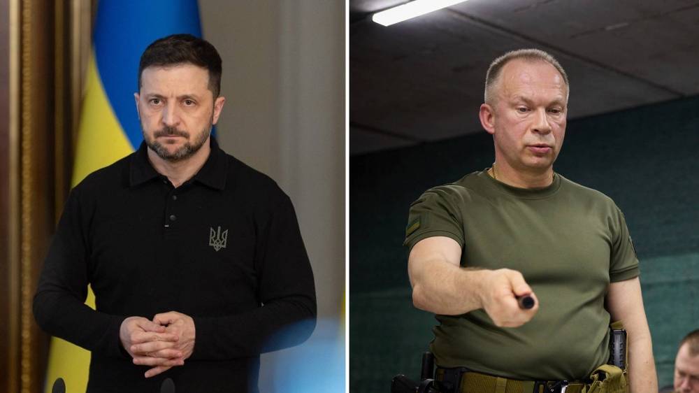 Струхнувший из-за волнений Зеленский может уволить Сырского вслед за Фёдоровым, считают в Британии