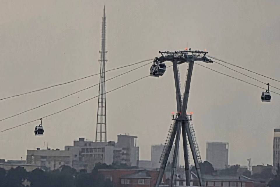 В Нижнем Новгороде эвакуировали всех застрявших на канатной дороге