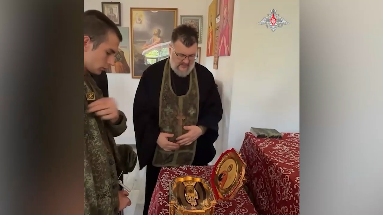 Бойцы &laquo;Южной&raquo; группировки войск встретили мощи Дмитрия Донского