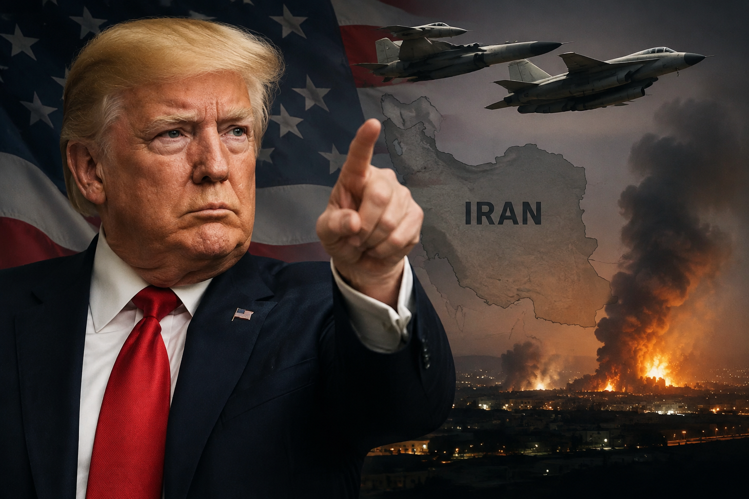«Сделаем это снова»: Трамп пригрозил Ирану новым ударом в любой момент