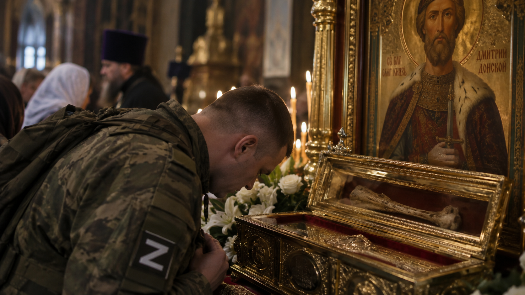 РПЦ обеспечит бойцам в зоне СВО возможность поклониться мощам Дмитрия Донского