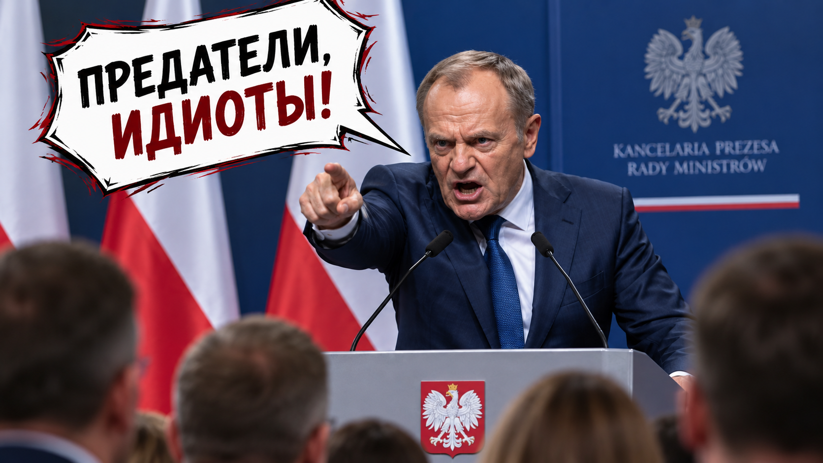 Победа АдГ довела Туска до ярости: Польский премьер жёстко прошёлся по соотечественникам