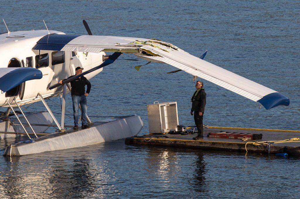 В Канаде неизвестный разбил два самолёта при попытке угона