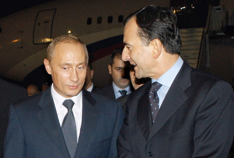 Владимир Путин и Франко Фраттини. Фото © Владимир Родионов / ТАСС