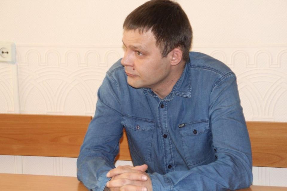 Нападавший Алексей Маклаков. Фото © Vzsar.ru
