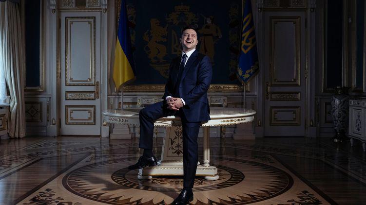 Президент Украины Владимир Зеленский. Фото © The Guardian