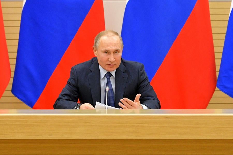 Владимир Путин. Фото © Пресс-служба Президента РФ