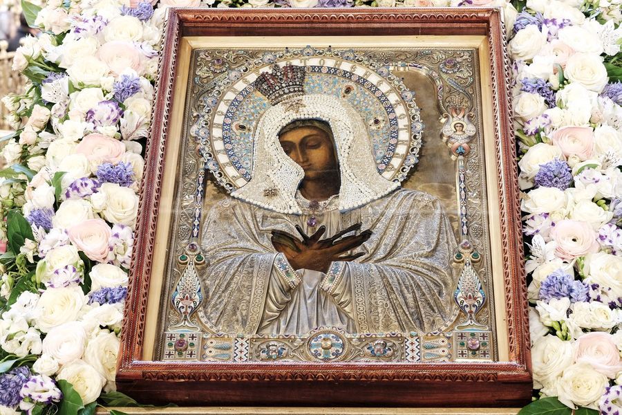 Икона "Умиление". Фото © Богоявленский кафедральный собор