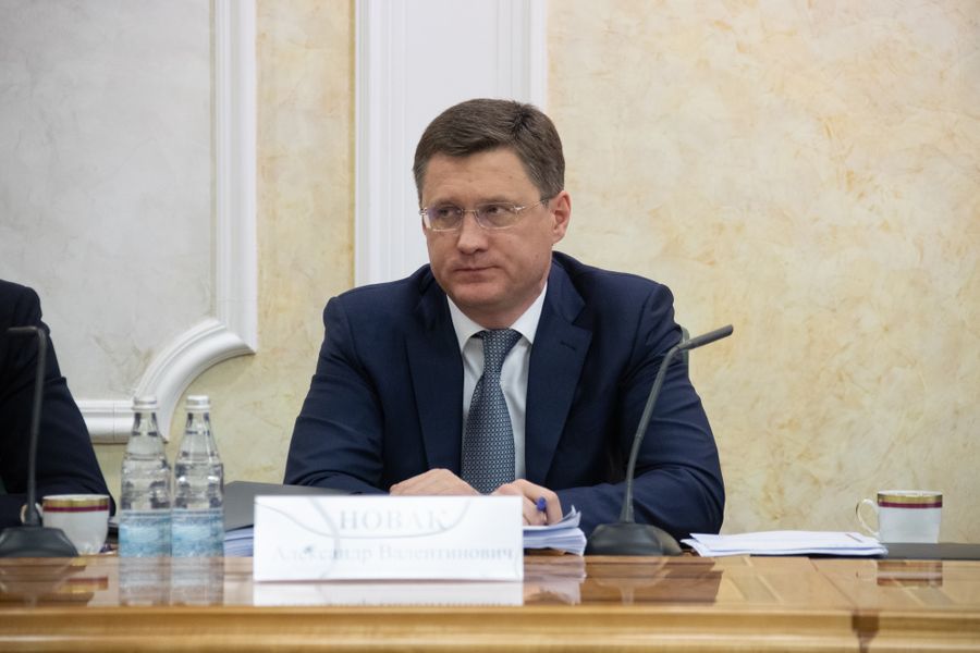 Министр энергетики РФ Александр Новак. Фото © Совет Федерации