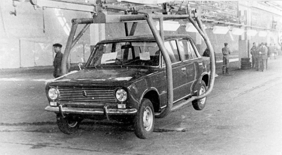 Один из первых автомобилей ВАЗ-2101. Фото © АвтоВАЗ