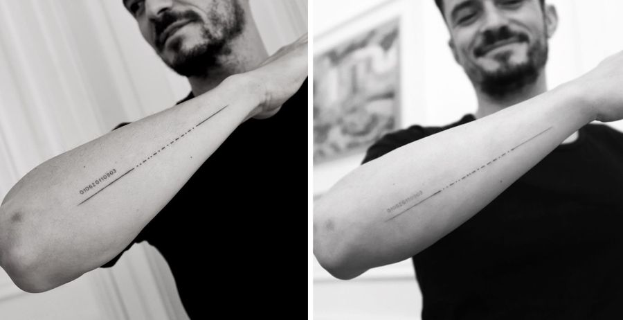 Исправленная татуировка справа. Фото © Instagram / balazsbercsenyi