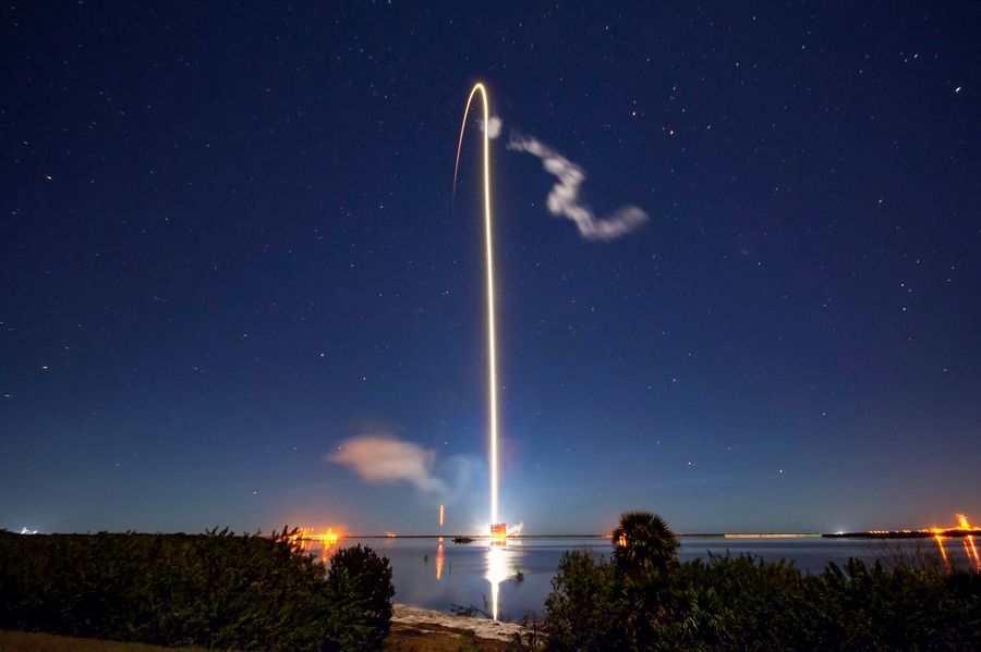 Фото © Twitter/SpaceX