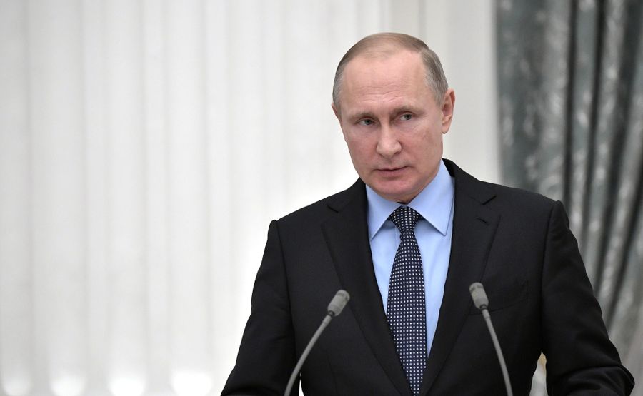 Владимир Путин. Фото © Пресс-служба президента РФ