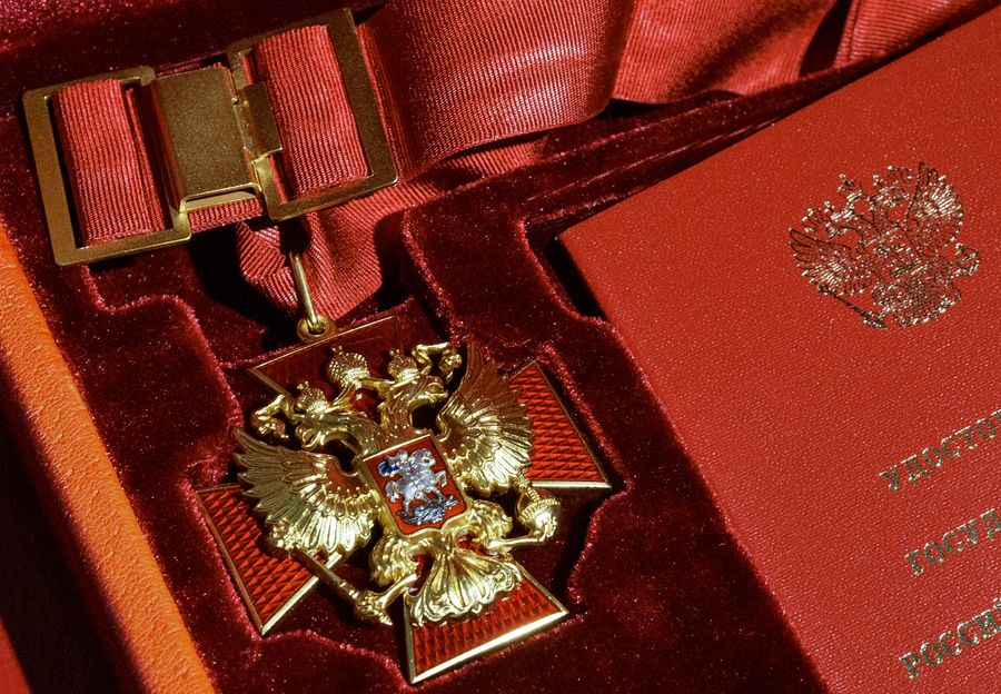 Орден "За заслуги перед Отечеством" III степени (архив). Фото © ТАСС / Вадим Савицкий